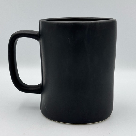 Rae Dunn Black & White “Boo” Halloween Mug with Black Inside - Picture 3 of 8